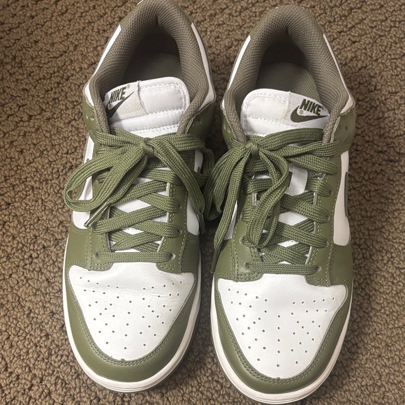 Nike Olive and White Athletic Shoes - Picture 1 of 5